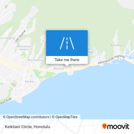 Mapa de Keikilani Circle