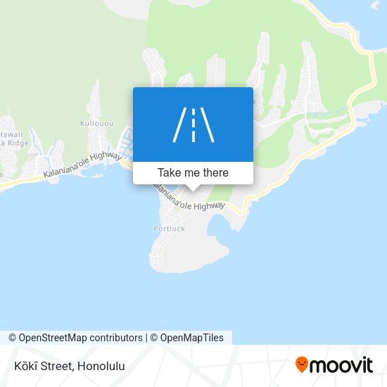 Kōkī Street map