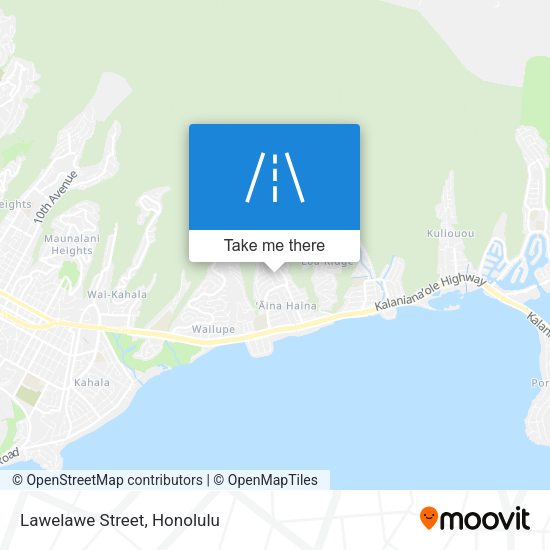 Mapa de Lawelawe Street