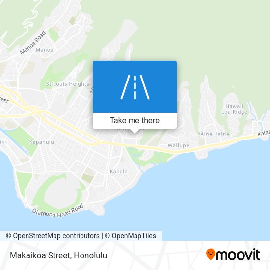 Makaikoa Street map