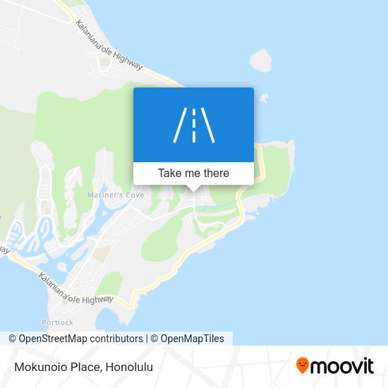 Mapa de Mokunoio Place