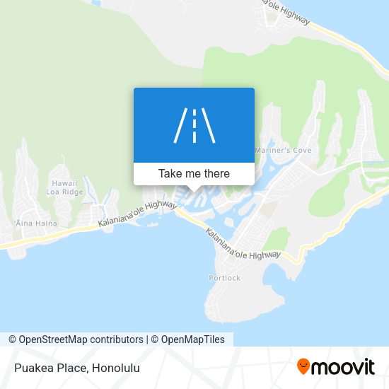 Mapa de Puakea Place