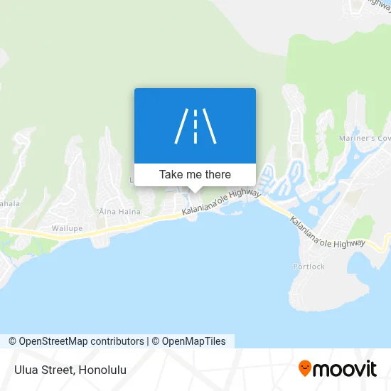 Ulua Street map