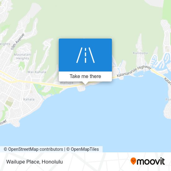 Mapa de Wailupe Place