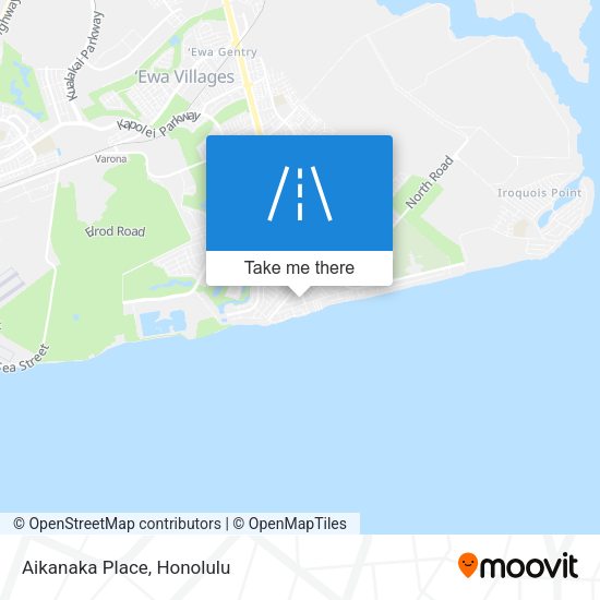 Mapa de Aikanaka Place