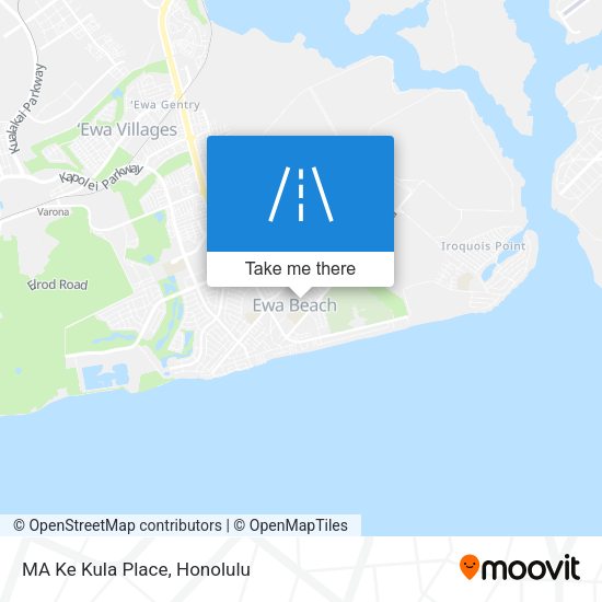 Mapa de MA Ke Kula Place