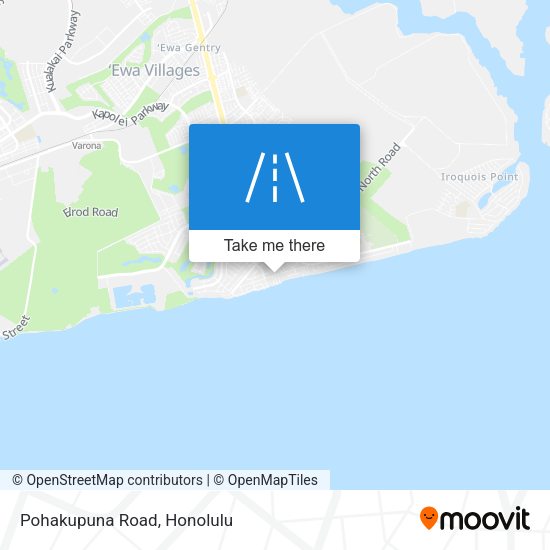 Mapa de Pohakupuna Road