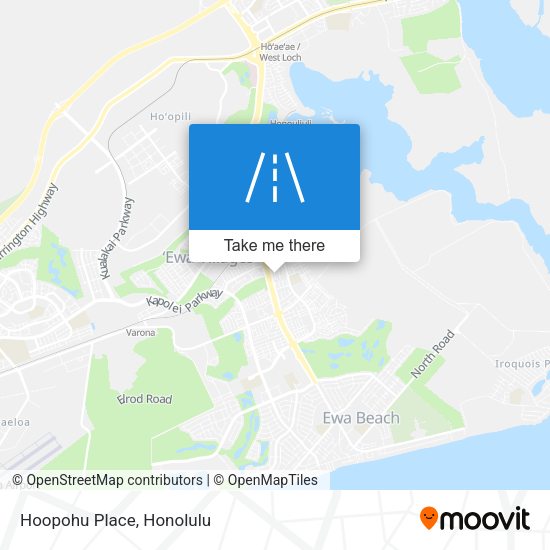 Mapa de Hoopohu Place