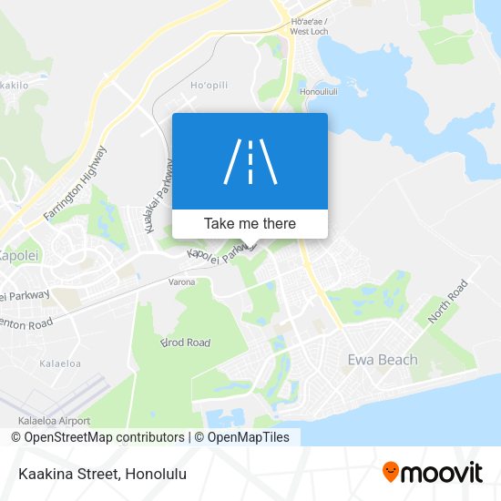 Mapa de Kaakina Street