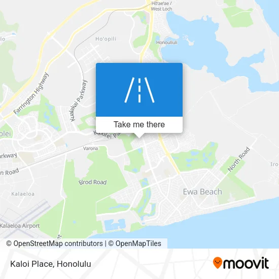 Mapa de Kaloi Place