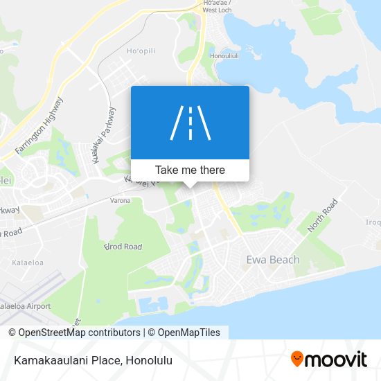 Mapa de Kamakaaulani Place