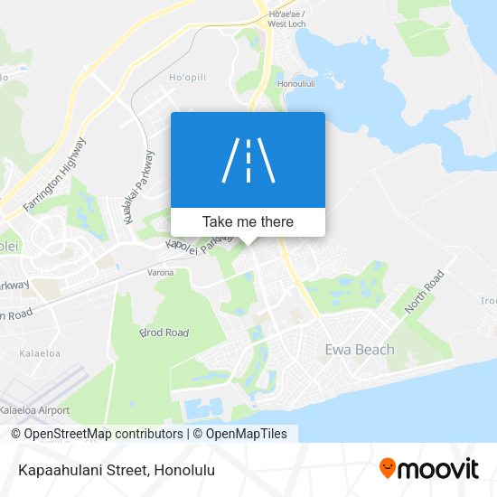 Kapaahulani Street map
