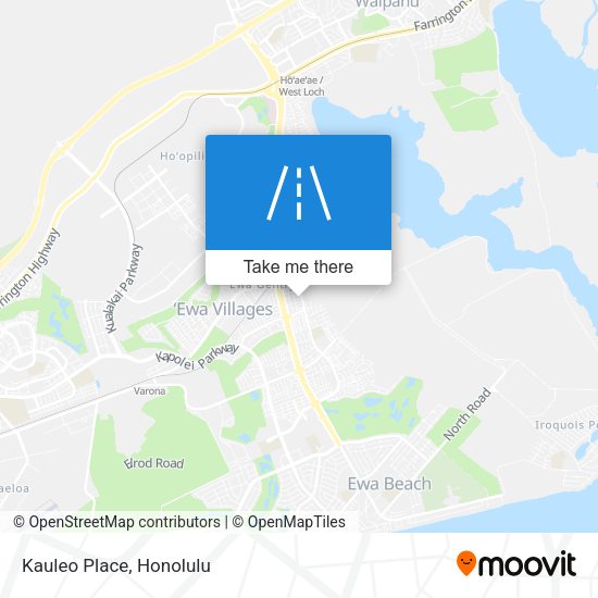 Mapa de Kauleo Place