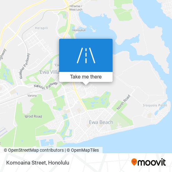 Komoaina Street map