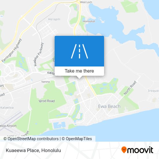 Kuaeewa Place map