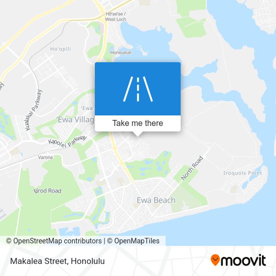 Mapa de Makalea Street