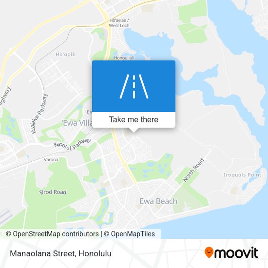 Mapa de Manaolana Street