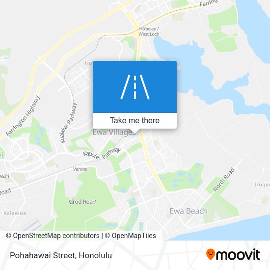 Mapa de Pohahawai Street