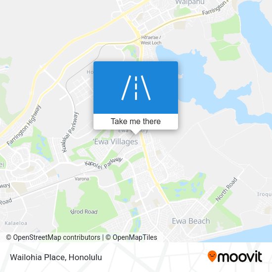 Mapa de Wailohia Place
