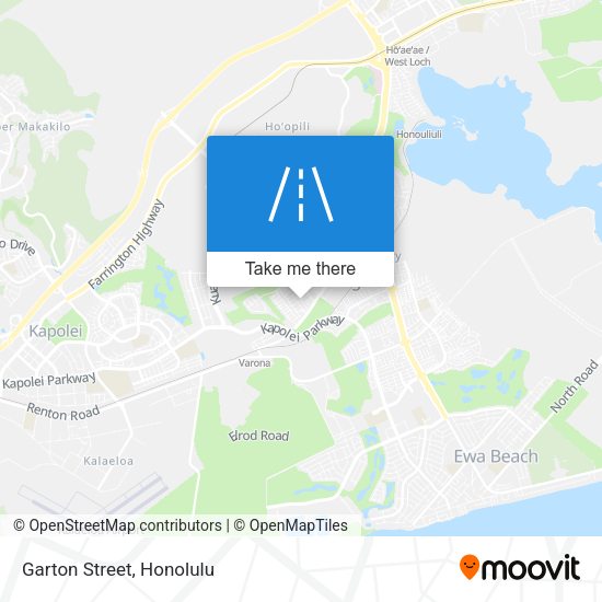 Mapa de Garton Street