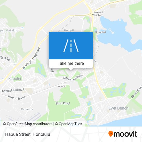 Hapua Street map