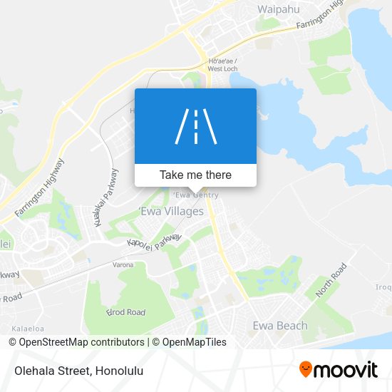 Mapa de Olehala Street
