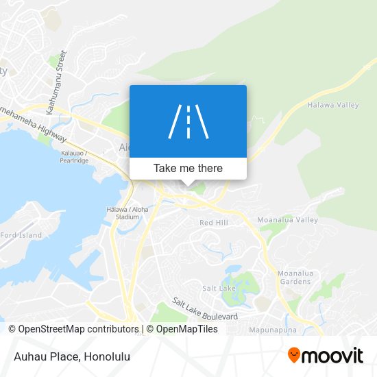 Mapa de Auhau Place