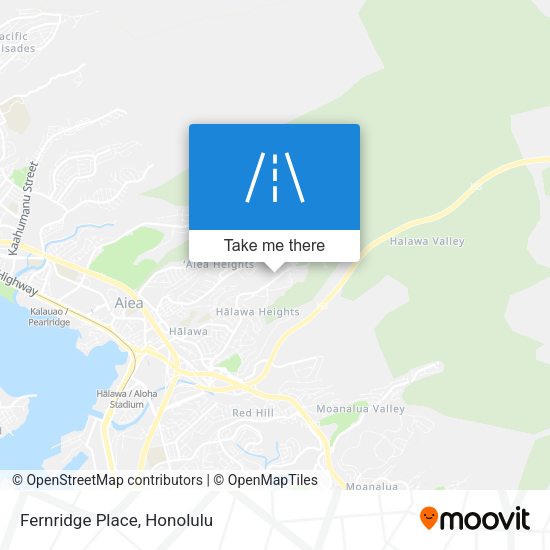 Mapa de Fernridge Place
