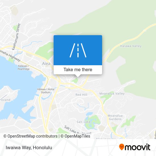 Mapa de Iwaiwa Way