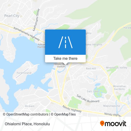 Mapa de Ohialomi Place