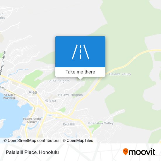 Mapa de Palaialii Place