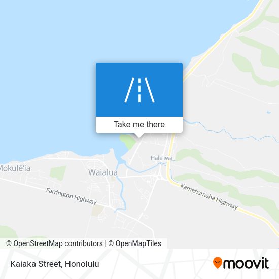 Mapa de Kaiaka Street