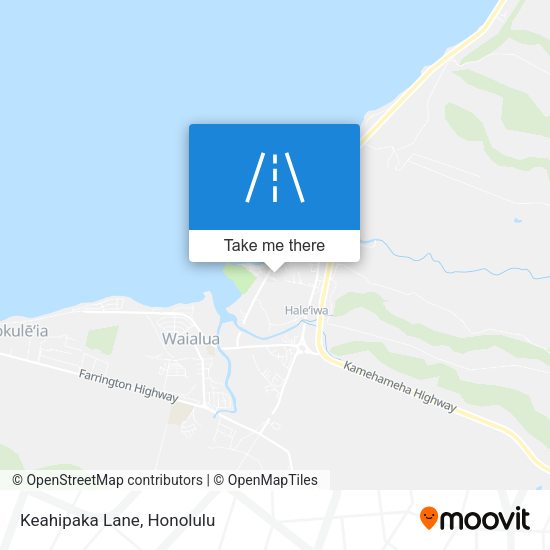 Mapa de Keahipaka Lane