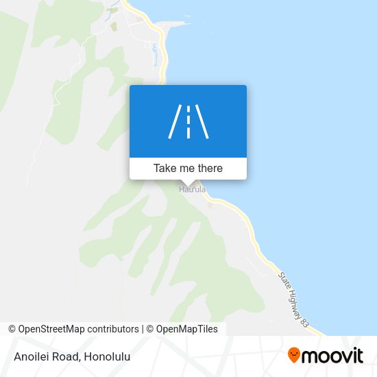 Mapa de Anoilei Road