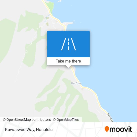 Kawaewae Way map