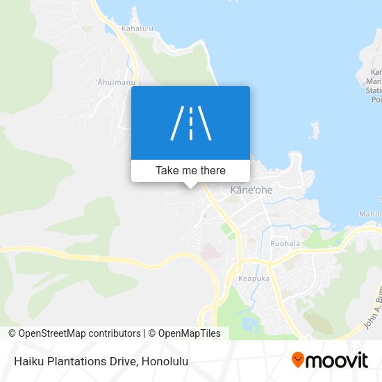 Mapa de Haiku Plantations Drive