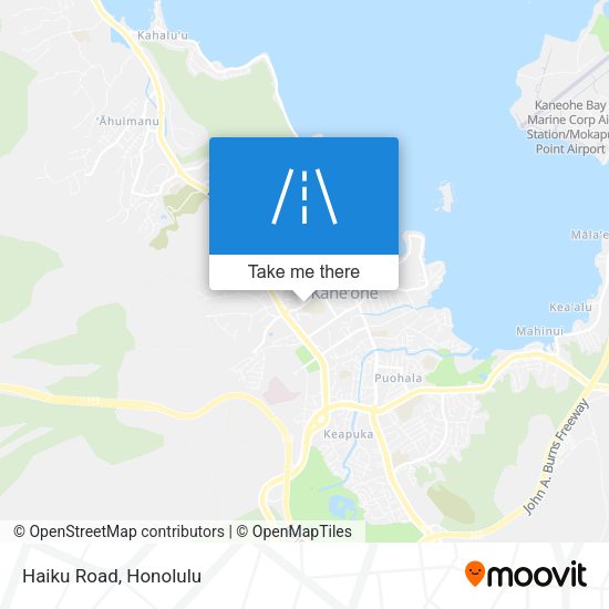 Mapa de Haiku Road