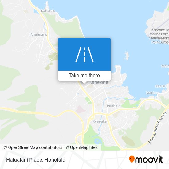Mapa de Halualani Place