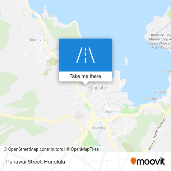 Mapa de Punawai Street
