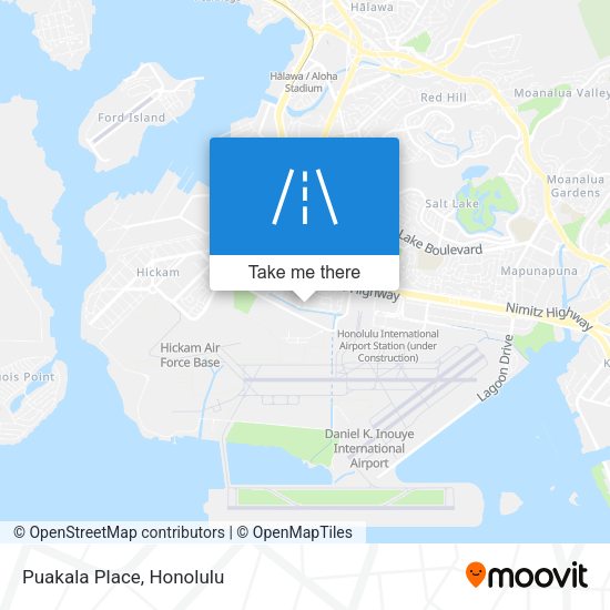 Mapa de Puakala Place