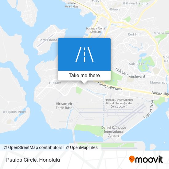 Puuloa Circle map