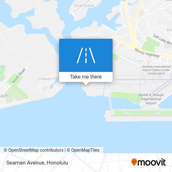 Mapa de Seaman Avenue