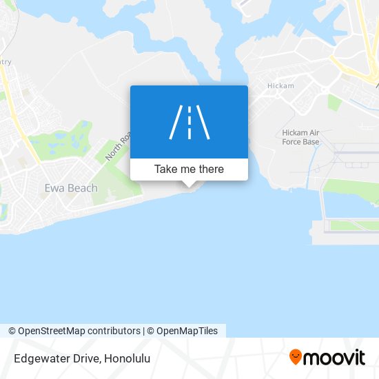 Edgewater Drive map