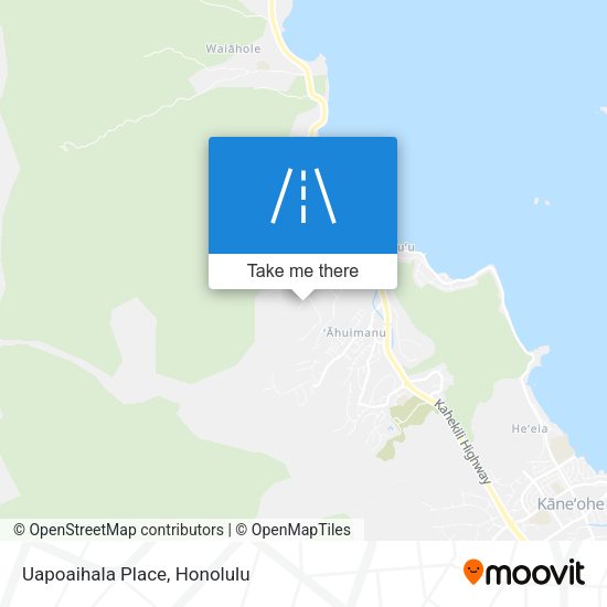 Mapa de Uapoaihala Place