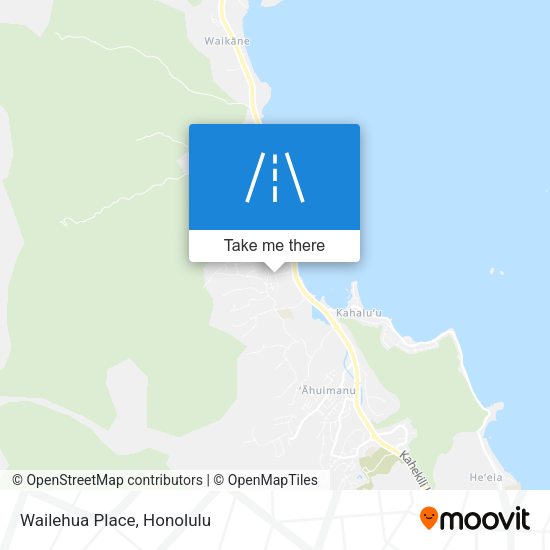 Mapa de Wailehua Place