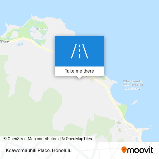 Keawemauhili Place map