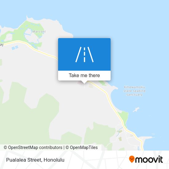 Mapa de Pualalea Street