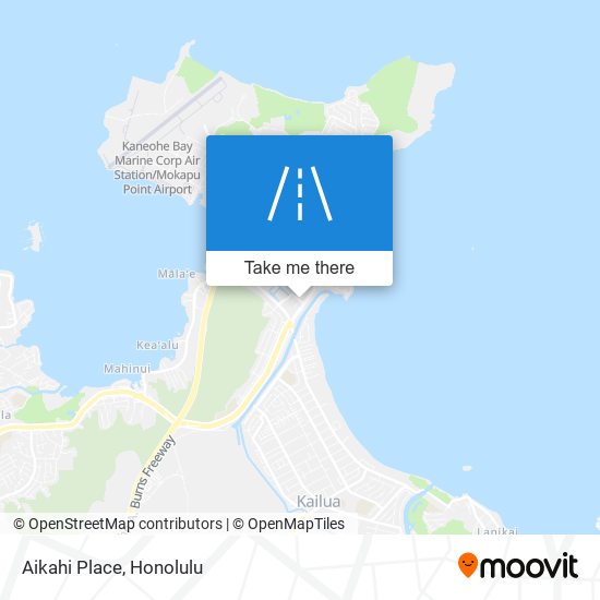 Aikahi Place map