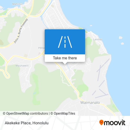 Mapa de Akekeke Place