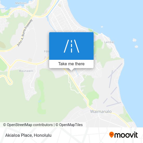 Mapa de Akialoa Place